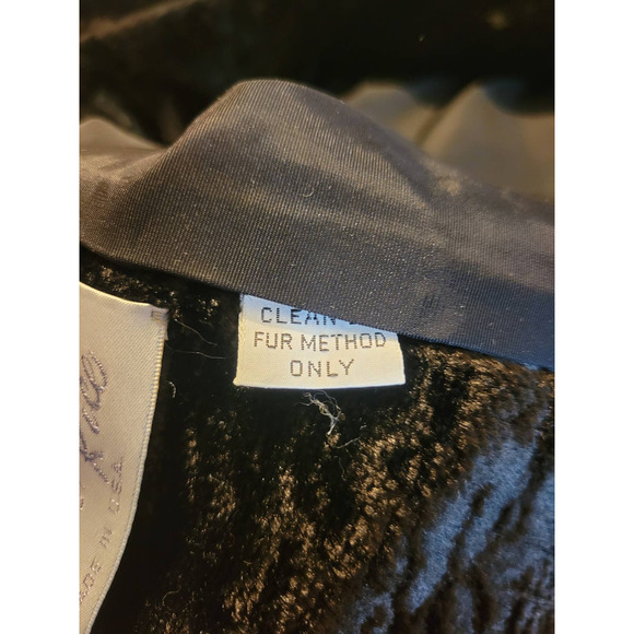 🖤 Vintage 60s Faux Fur Coat - Picture 9 of 13